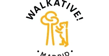 Walkative! Madrid walking tour logo.