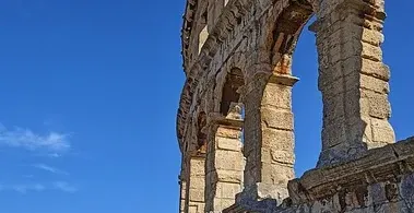 Pula Arena, ancient Roman amphitheater in Croatia
