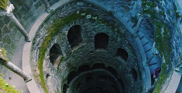Explore the mystical Initiation Well at Quinta da Regaleira in Sintra, Portugal.