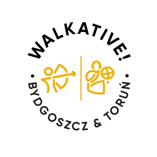 Walkative! logo: walking tours in Bydgoszcz & Toruń, Poland.