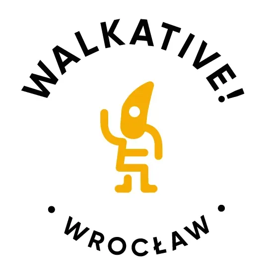 Walkative! Wroclaw walking tour logo.