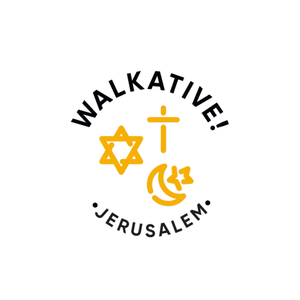 Logo for Multicultural Tours, featuring symbols of Judaism, Christianity, and Islam.