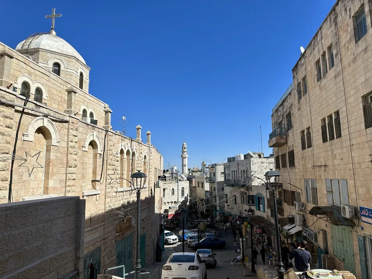 Street view in Bethlehem, Palestine